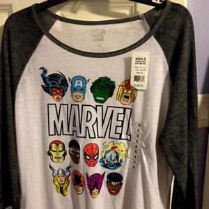 Girls SZ XL Marvel Shirt